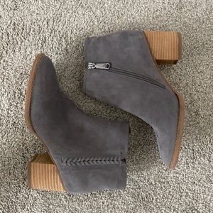Blondo Gray Booties